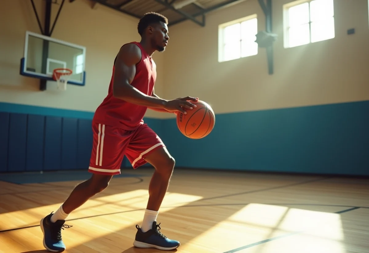 Le basketteur Cyril Julian a créé un entraînement pour BougezChezVous