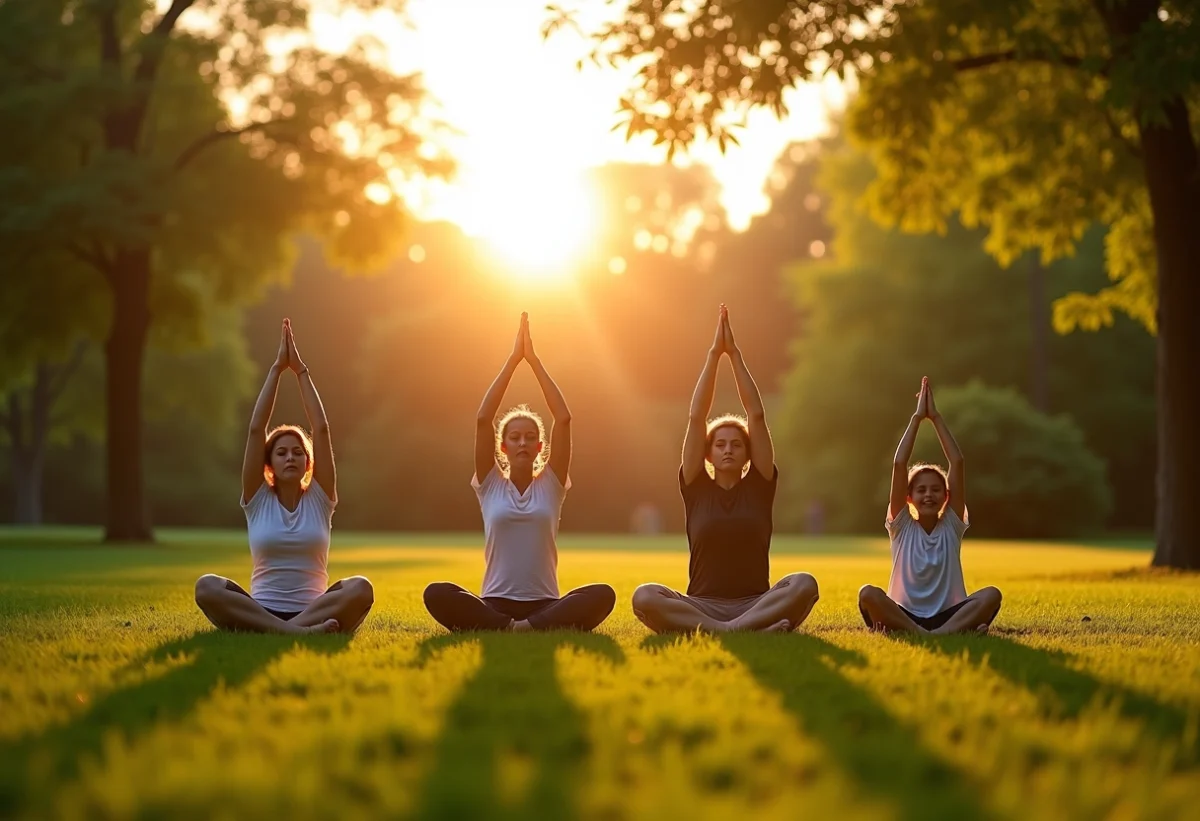 Restons zen – faire du yoga en famille