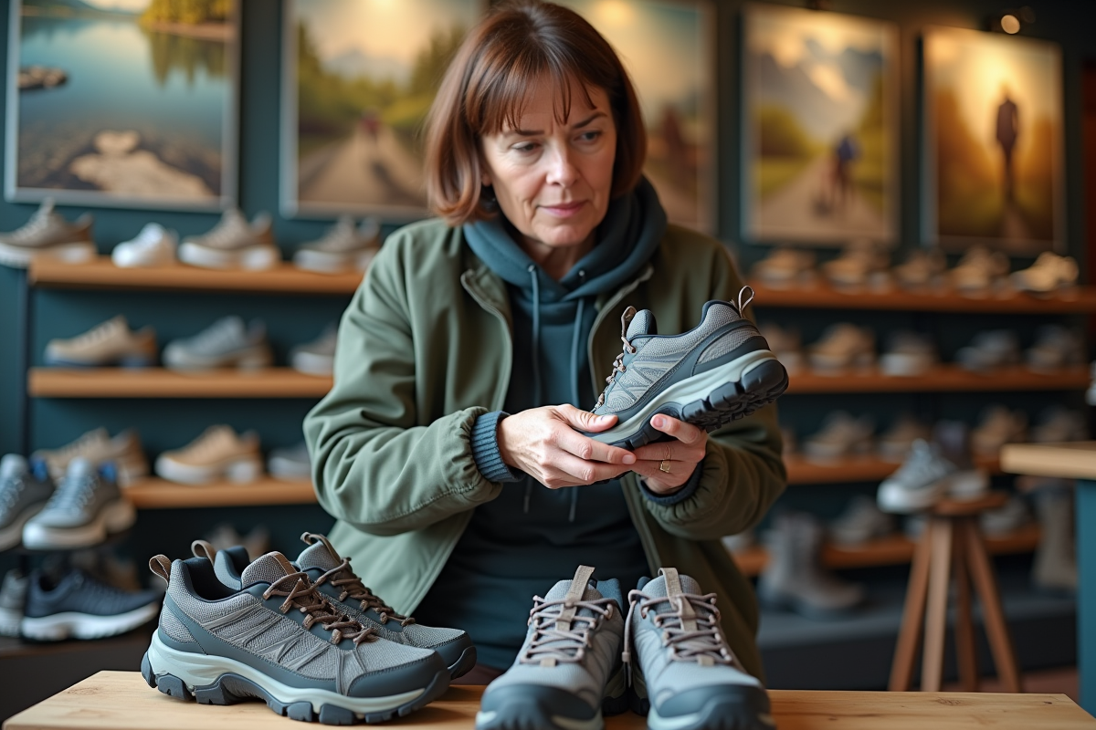 Choisir des chaussures de marche adaptées aux douleurs aux genoux